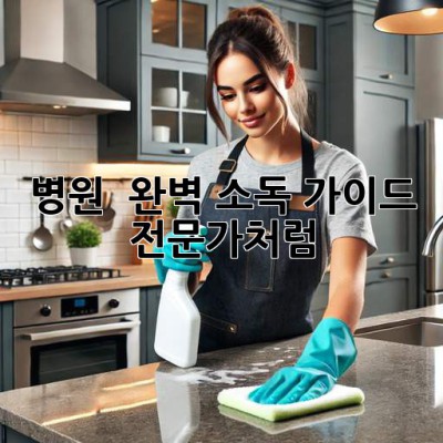 병원 🦠 완벽 소독 가이드 🏥✨: 전문가처럼!