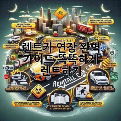 🚗 렌트카 연장 완벽 가이드: 똑똑하게 렌트하기!